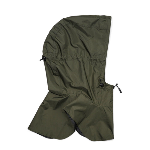 Zipper String Waterproof Hoodwarmer Khaki