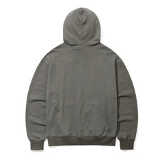 3D Skateboarding Rabbit Pigment Hoodie Khaki Gray
