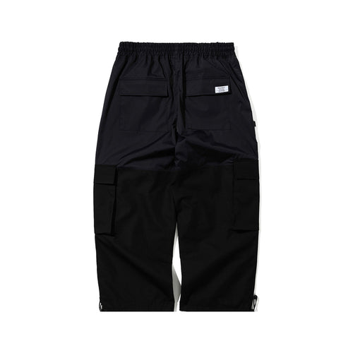 Big Cargo Super Wide Ventilation Pants Black