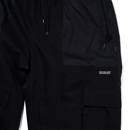 Big Cargo Super Wide Ventilation Pants Black