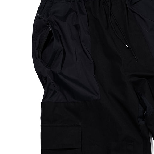Big Cargo Super Wide Ventilation Pants Black