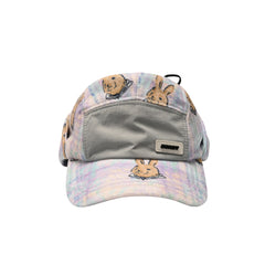 Br Pat Earflap Hat Pink Check