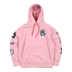 Bs Multi Logo Hoodie Pink