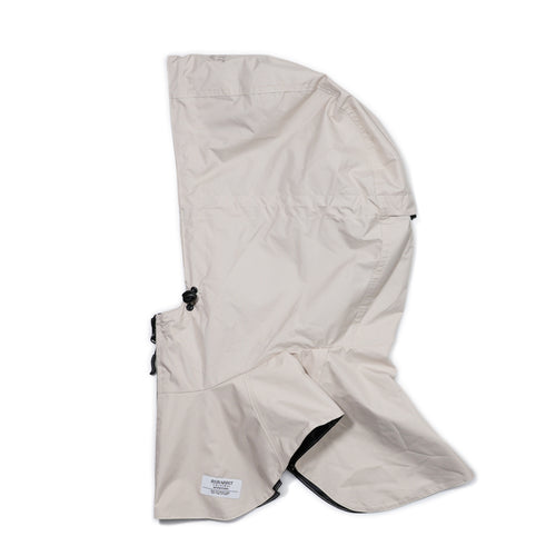 Zipper String Waterproof Hoodwarmer Beige