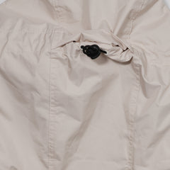 Zipper String Waterproof Hoodwarmer Beige