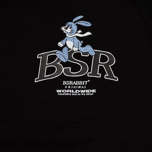 Bsr Sunday Rabbit Hoodie Black
