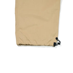 Logo Cotton Super Wide Pants Begie