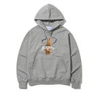 3D Super Rabbit Hoodie Gray