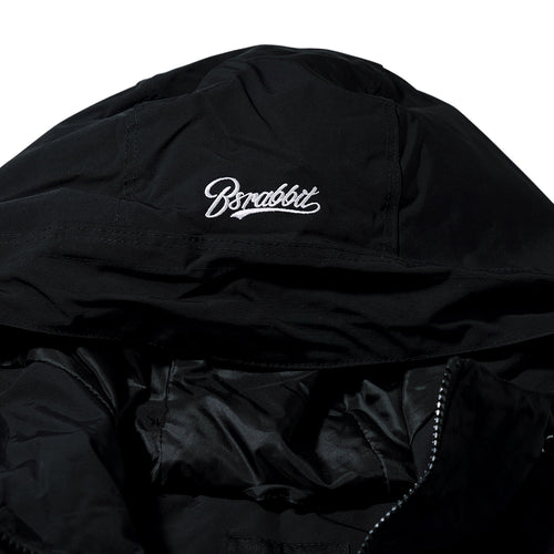 High Hooded Jacket Black Snowflake