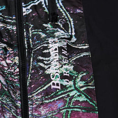 High Hooded Jacket Black Snowflake