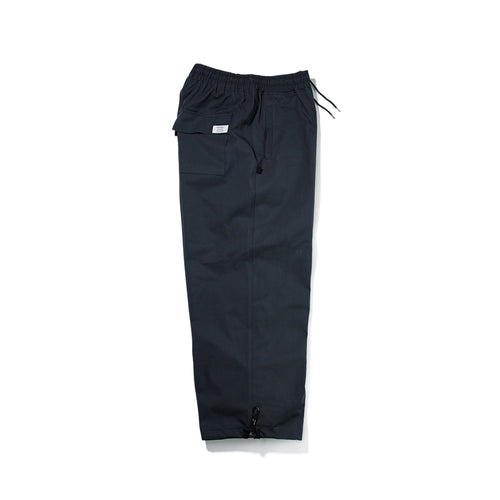 Logo Cotton Super Wide Pants Charcoal