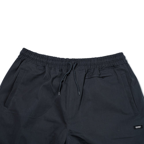 Logo Cotton Super Wide Pants Charcoal