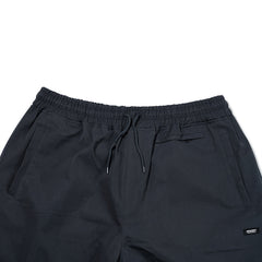Logo Cotton Super Wide Pants Charcoal