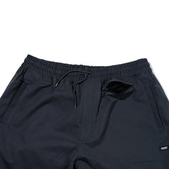 Logo Cotton Super Wide Pants Charcoal