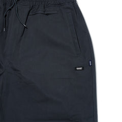Logo Cotton Super Wide Pants Charcoal
