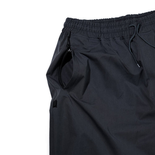 Logo Cotton Super Wide Pants Charcoal