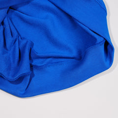 3D Super Rabbit Hoodie Blue