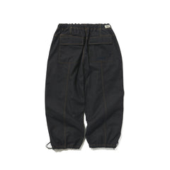 Dsxbs Super Wide Line Ventilation Wax Real Denim Pants Raw Blue