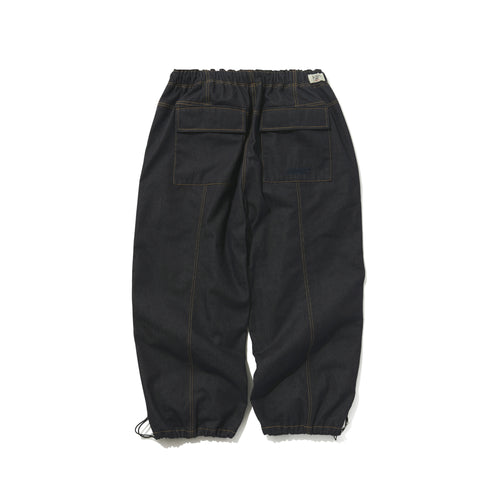 Dsxbs Super Wide Line Ventilation Wax Real Denim Pants Raw Blue