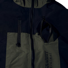 High Hooded Jacket Khaki