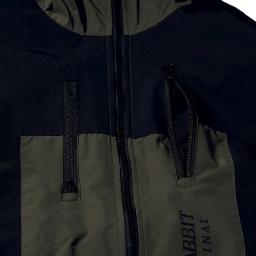 High Hooded Jacket Khaki