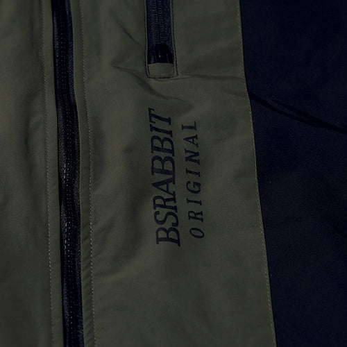 High Hooded Jacket Khaki