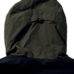 High Hooded Jacket Khaki