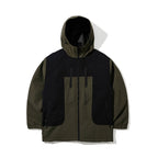 High Hooded Jacket Khaki