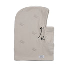 Logo Play Double String Hoodwarmer Cream