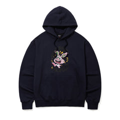 Strange Rabbit World Hoodie Navy