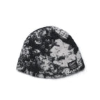 Flower Angora Beanie Black