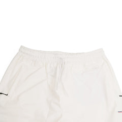 Logo Cotton Super Wide Pants White