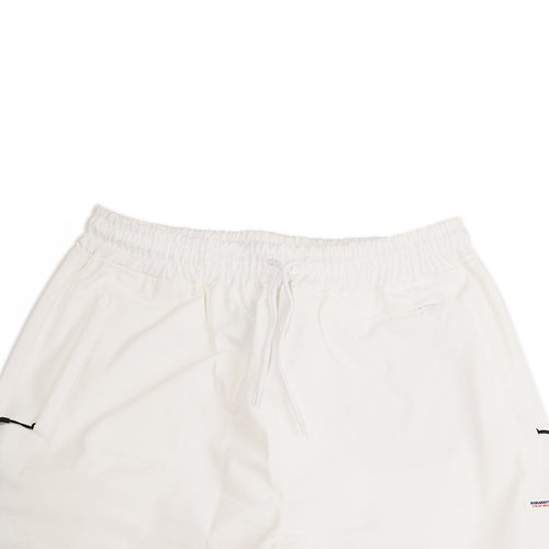 Logo Cotton Super Wide Pants White