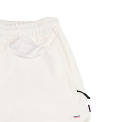 Logo Cotton Super Wide Pants White