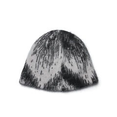 Gradation Angora Beanie Black