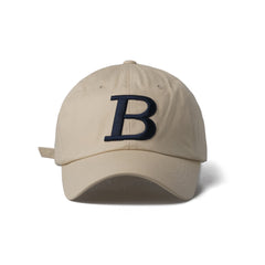 Big B Logo Cap Beige