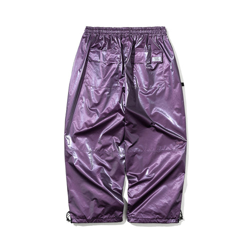 Stick Out Super Wide Ventilation Pants Purple