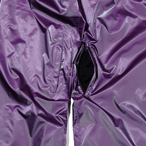 Stick Out Super Wide Ventilation Pants Purple