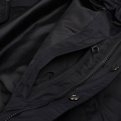 Dfr Logo Patch Varsity Jacket Black