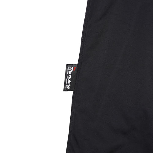 Dfr Logo Patch Varsity Jacket Black