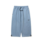 Dsxbs New Super Wide Heavy Cotton Pants Light Blue