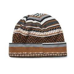 Logo Knit Beanie Ethnic Mustard