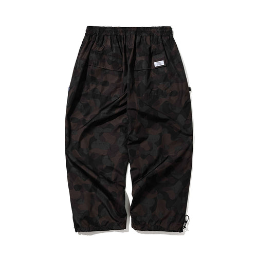 Soft Light Super Wide Pants Dark Camo
