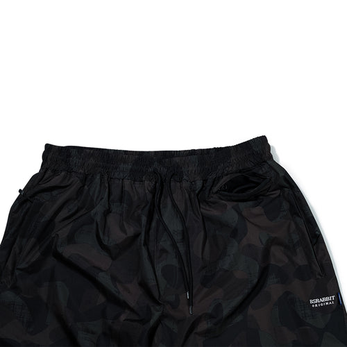 Soft Light Super Wide Pants Dark Camo
