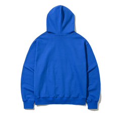 Bsrbt Sunday Rabbit Embroidery Hoodie Blue