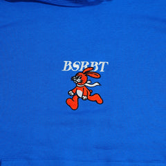 Bsrbt Sunday Rabbit Embroidery Hoodie Blue