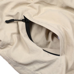 Logo Varsity Jacket Cream Beige