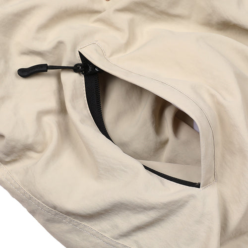 Logo Varsity Jacket Cream Beige