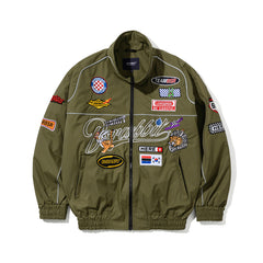 Racing Track Jacket Special Khaki