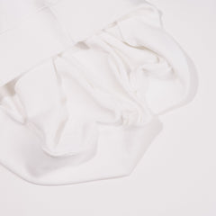 Bsrbt Sunday Rabbit Embroidery Hoodie White